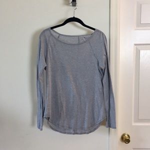 Athleta Long Sleeved Shirt XS Athleta Gray Top